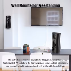 2pack Automatic Air Freshener Spraying Dispenser