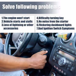 Ignition Switch Lock Cylinder With Key 69005-12740 For