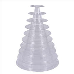 10 Tier Cupcake Holder Stand Round Macaron Display for Decor
