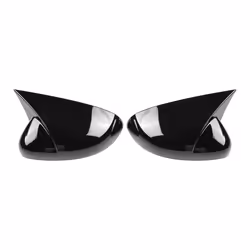 1Pair Car Exterior Rearview Door Mirror Cover A