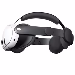 Sponge Headwear Adjustable Headband VR Accessories-Black
