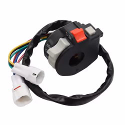 Left Handle Control Engine Start Off Headlight Switch for