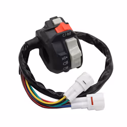 Left Handle Control Engine Start Off Headlight Switch for