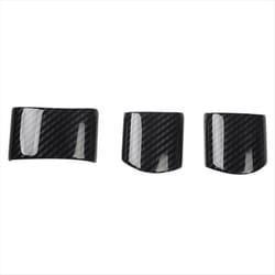 Car Steering Wheel Trim Frame Stickers Cover for LHD