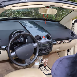 Car Steering Wheel Trim Frame Stickers Cover for LHD