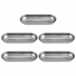 5 Pcs Carbon Steel Sausage Molds Pan for DIY Homemade Bread Tool