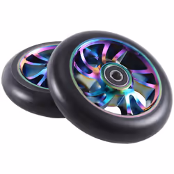 2Pcs 110 mm Colorful Aluminium Stunt Scooter Wheels Scooter Scooter