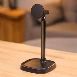 Aluminum Alloy Bracket for Desktop Live Streaming Conference, Silver