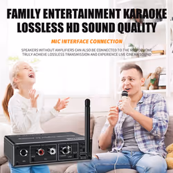 Receiver Transmitter Wireless Music Audio Bluetooth 5.3 Adapter