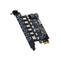 USB 3.2 Pci Express Adapter Pci E to 7 Ports USB3 Gen1 Expansion Card
