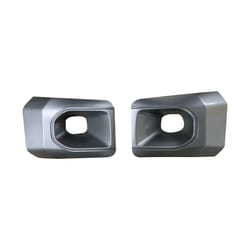 1Pair Car Front Bumper Fog Light Lamp Hoods Housing Cover