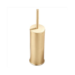 Toilet Brush and Holder Set Bathroom Cleaning Brush Household-Gold