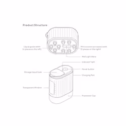 Electric Scalp Massager Hair Growth Oil Serum Comb