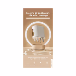 Electric Scalp Massager Hair Growth Oil Serum Comb