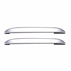 Car Chrome Silver Seat Back Trim Decoration Strips for X5 X6 X7