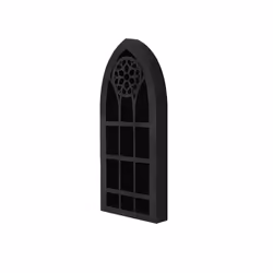 Moon Shelf Crystal Display Case Wall Hanging Crystal Display Shelf