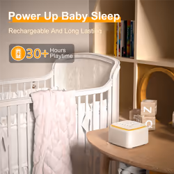 White Noise Machine,Rechargeable Sound Machine for Baby Adults