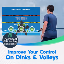 Pickleball Training Practicing Wall Stickers Pickleball Dink Pad