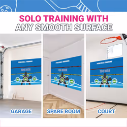 Pickleball Training Practicing Wall Stickers Pickleball Dink Pad