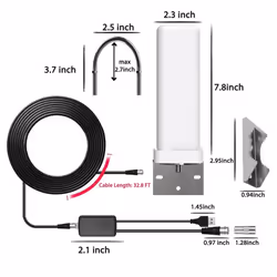 Outdoor Digital TV Antenna Outdoor HD TV 4K 1080P ATSC Amp TV Antenna
