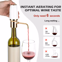Electric Wine Aerator Pourer Automatic Smart Decanter Dispenser B