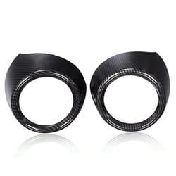 Front Side Air Conditioning Vent Outlet Cover Frame, ABS Carbon Fiber