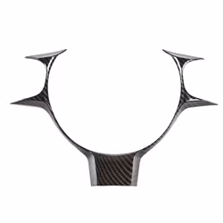 Car Steering Wheel Panel Cover Trim for 86(Carbon Fiber)