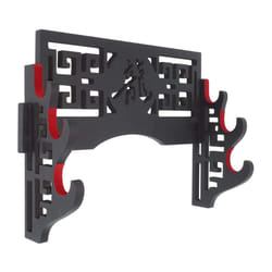 Velvet Sword Wall Sword Holder for Katana Wakizashi (3 Tier Dragon )
