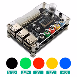 24Pin ATX Power Supply Breakout Board Power Module Adapter Connector