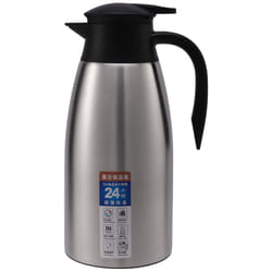 Silver 304 Stainless Steel 2L Thermal Flask Vacuum Insulated