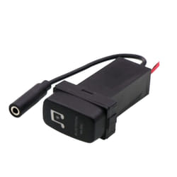 Car Music Adapter Panel Installation AUX Output Use for