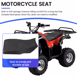 Motorcycle ATV Seat Sponge Cushion for Quad Off Road Bike 110-125Cc