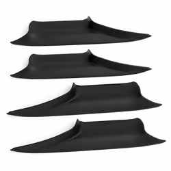 4PCS Inner Handle Pull Trim Cover for - 7 Series F01 F02 2008-2015