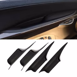 4PCS Inner Handle Pull Trim Cover for - 7 Series F01 F02 2008-2015