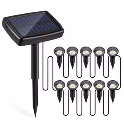 10 in 1 Solar Lights Outdoors Waterproof for Garden Path Pool Decor