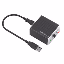USB External Sound Card Power-Free Coaxial Audio Converter Computer
