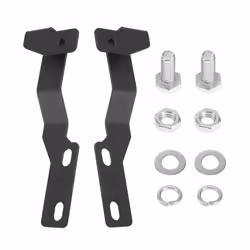 LED Light Metal Hood Mount Bracket Kit for 2005-2015