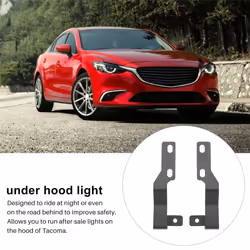 LED Light Metal Hood Mount Bracket Kit for 2005-2015