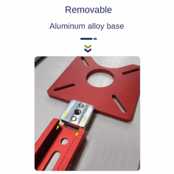 Milling Groove Bracket Woodworking Router Circle Jig-A