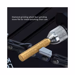 60 Pcs Titanium Plated Grinding Tool Diamond Chainsaw Sharpener Bits