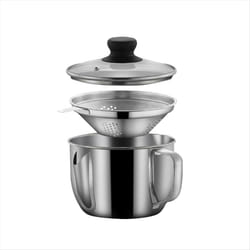 Stainless Steel Fat Separator 1L/4 Cup, Gravy Grease Separator