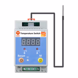 Tuya WiFi Temperature Switch Timer Temperature Control Switch 16A