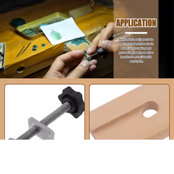 14-Piece Jeweler's Saw Horse Combo Set,Adjustable Jeweler's Saw Horse