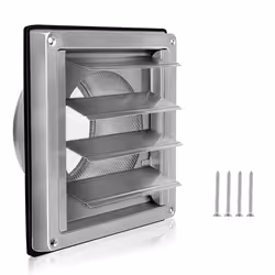 Ventilation Grille 150mm Stainless Steel Air Vents Cover