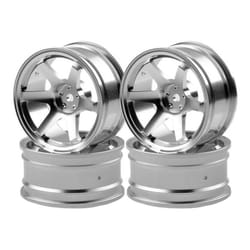 4P Aluminum Alloy6 Spoke Wheel Rim,Silver