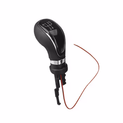 5 Speed Gear Shift Knob Leather Shifter Lever Handle Stick for