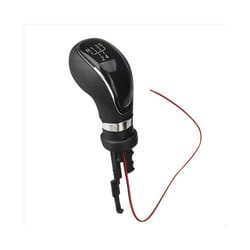 5 Speed Gear Shift Knob Leather Shifter Lever Handle Stick for