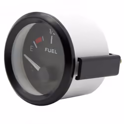 Auto Fuel Level Gauge 0-90Ohms 12V/24V Oil Tank Level 52Mm Universal