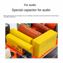 2 Ways 350W Speaker Treble+Bass Frequency Divider Crossovers Speaker