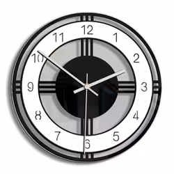 Acrylic Silent Large Wall Clock Modern Design Decor Kitchen Watch